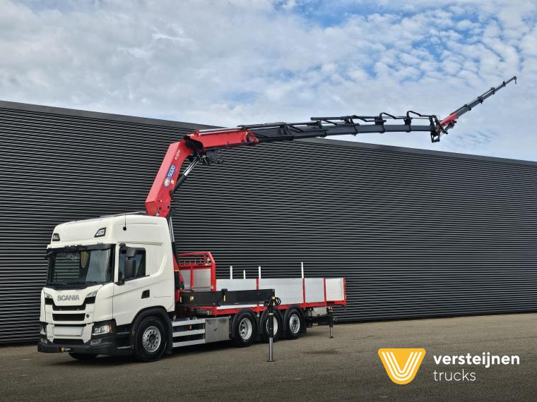 Scania G500 8x4/4 / HMF 50 tm + JIB + WINCH